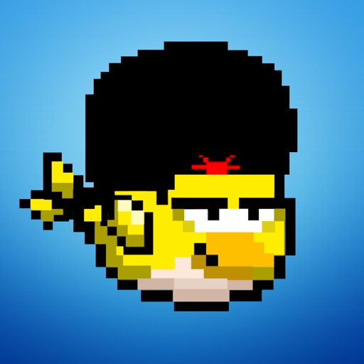 Afro Ninja Bird - Free icon