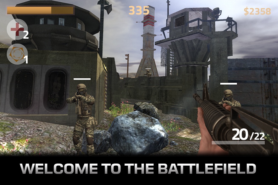 A*Star Shooter Battle field HD - Best FREE target army FPS military war guns mission sniper game screenshot 2