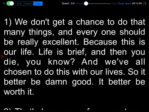 iTeleprompter Lite screenshot 2