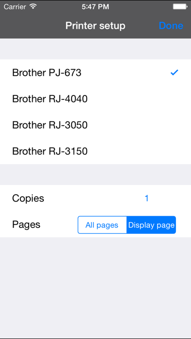 How to cancel & delete Mobile Print for brother from iphone & ipad 2