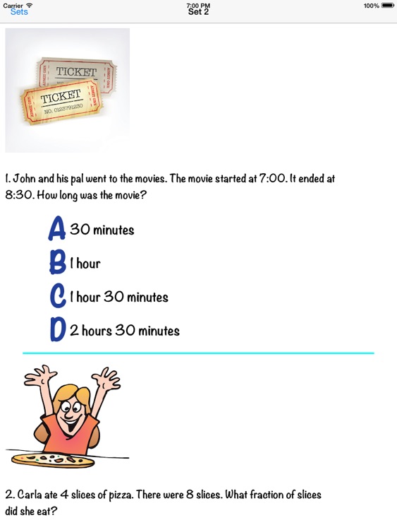 Word Problems 3rd Grade