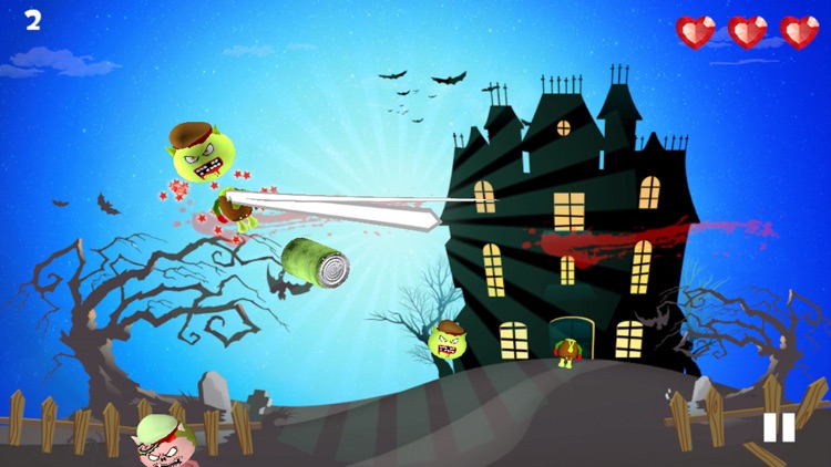 Zombie Slice : Use your Ninja Blade to takeover highway from Zombieland Nation