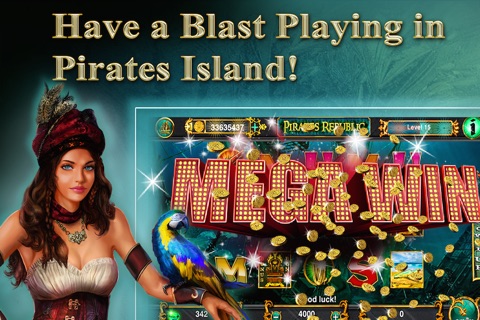 Pirates Republic - Slots | fun in pirate Island & tournaments with friends screenshot 4