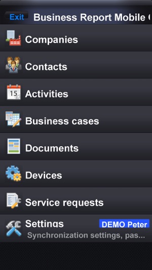 BusinessReport Mobile CRM