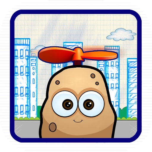 Doodle Pilot Potato : Swinging Spiked Hammers Pro icon