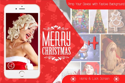 Merry Christmas Wallpaper HD for iPhone screenshot 2