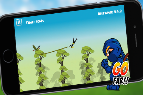 Jungle Ninja - For Kids! Swing, Tumbling Beyond the Empire Frontier Adventure!! screenshot 3