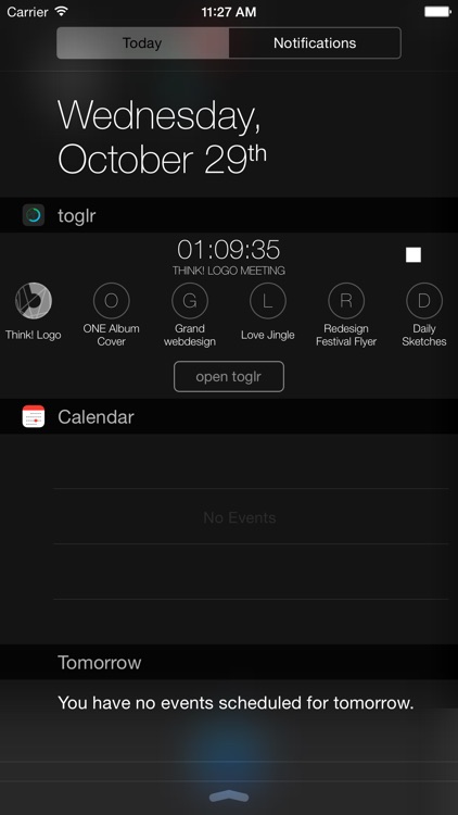 toglr - simple time logger screenshot-4