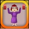 Old Granny Lifting Weights - Weightlifting Free