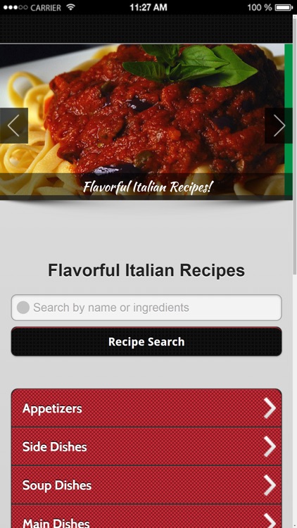 Italian Recipes from Flavorful Apps®