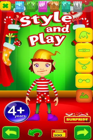 Santas Little Helper Christmas Happy Elf Club Game - Advert Free App screenshot 3