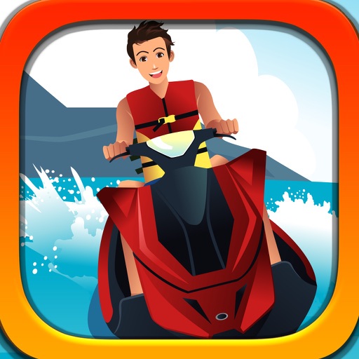 Jet Ski Crazy Racer - An Addictive  Boat Racing Game for Kids, Boys & Girls Icon