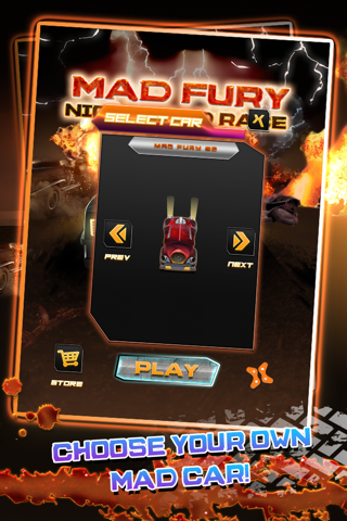 Mad Fury Night Road Race – Max Speed Adrenaline Rush Armor Racing Game screenshot 3