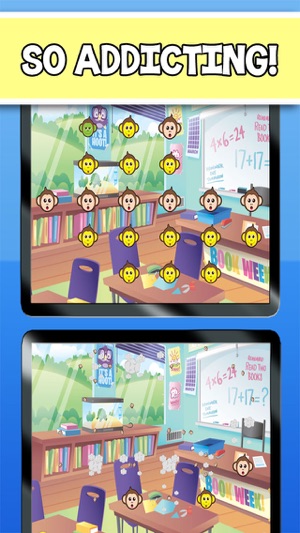 Monkey School Mania - Fun Chain Reaction Puzzle Pop Game Fre(圖1)-速報App