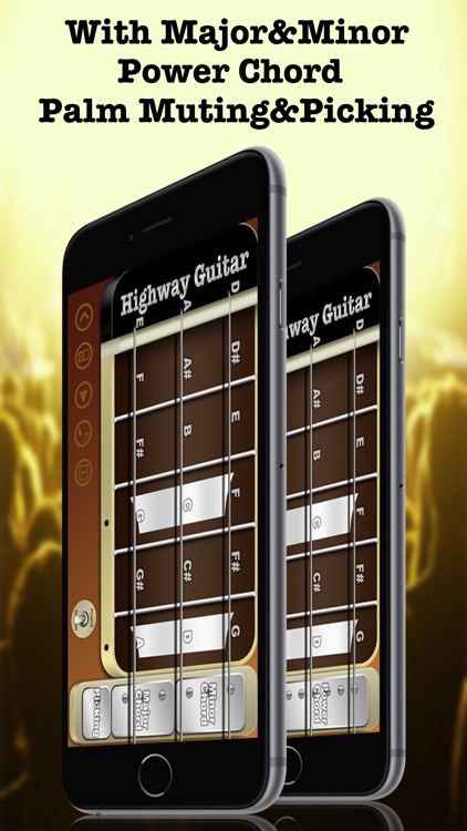 Highway Guitar - The Way You Rock (Virtual Electric Real Pocket Guitars Play Songs Like Your Guitar Hero With Chords Solo Easy Music Simulator Game Tools)