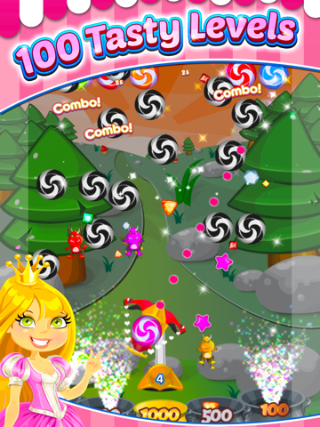 Little Pink Princess Candy Quest - Bubble Shooter Gameのおすすめ画像3