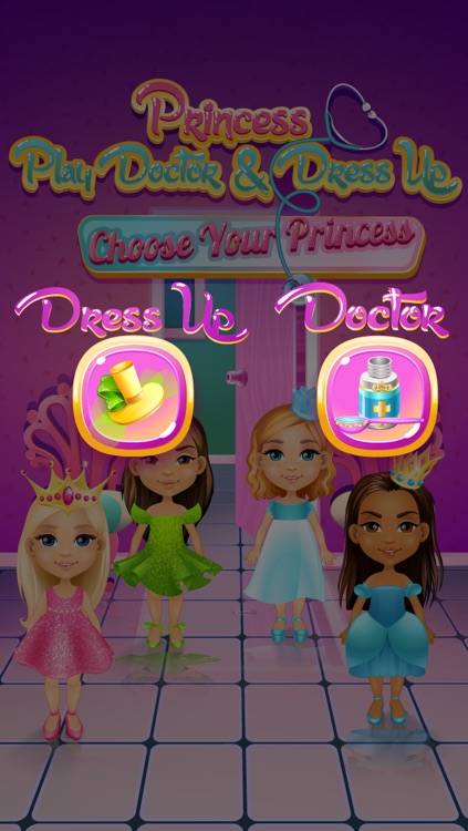 Princess Play Doctor & Dress Up screenshot-3