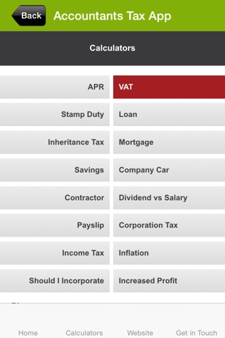 Accountants Tax App screenshot 2
