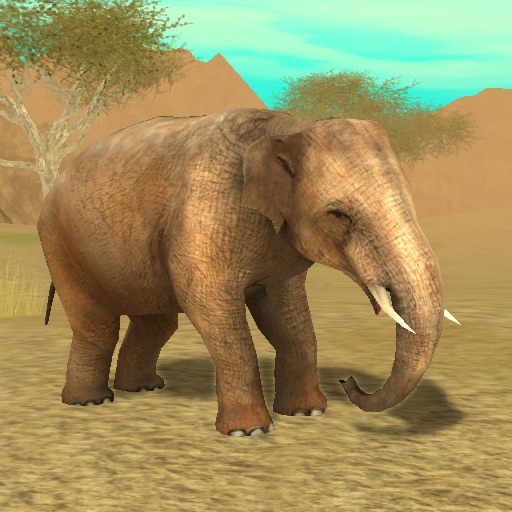 Wild Elephant Pro Sim 3D iOS App