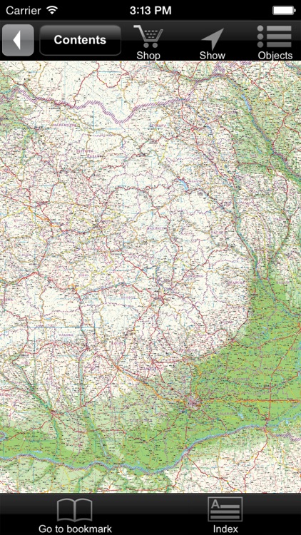 Romania. Tourist Map