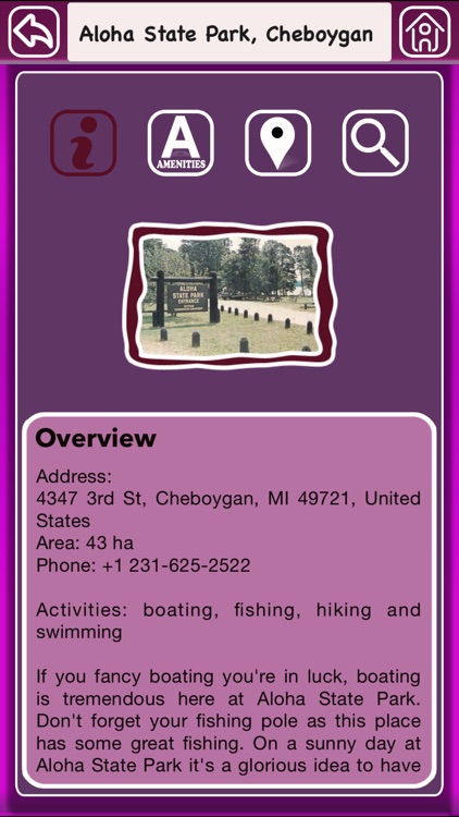 Michigan Campgrounds Offline Guide