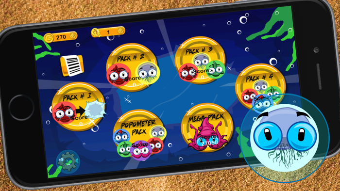 Fish Poppers - The Exploding Beach Puzzle Game