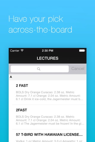 Bartender's Encyclopedia screenshot 4