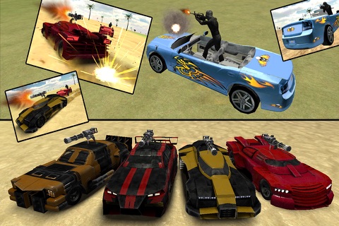 Battle Cars Beach Racing 3D screenshot 3