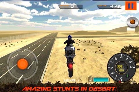 Crazy Motorcycle Stunt Ride simulator 3D – Perform Extreme Driver Stunts with Motor Bike on Dirt screenshot 4