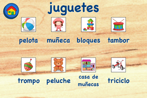 Kids Puzzles in Spanish: First Words screenshot 2