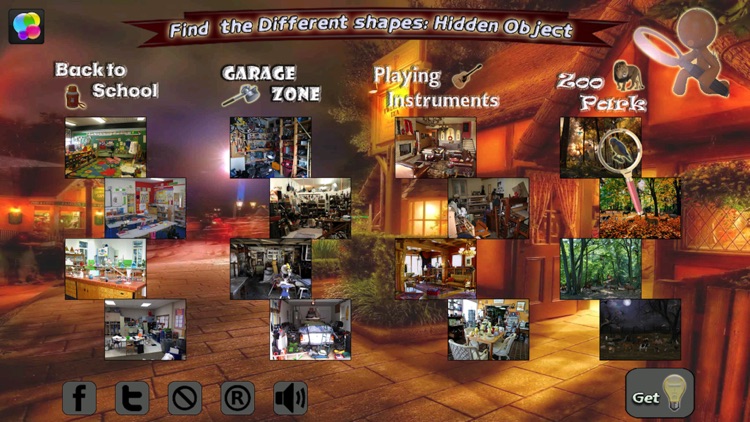 Find The Different Shape : Hidden Object