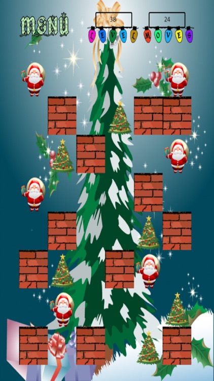 Santa Down The Chimney - Christmas Maze game