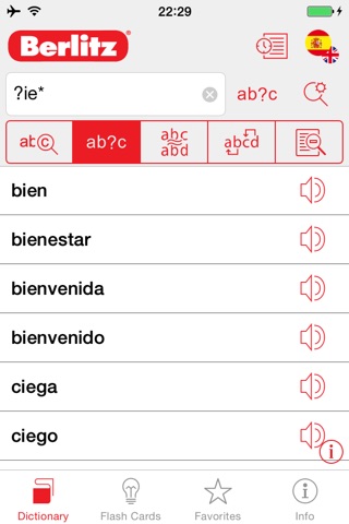 Spanish - English Berlitz Basic Talking Dictionary screenshot 3