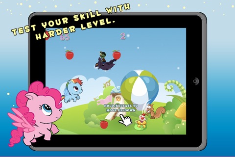 Amazing little unicorns magical and fantasy rush flying games for kids who love princess and ponies screenshot 3