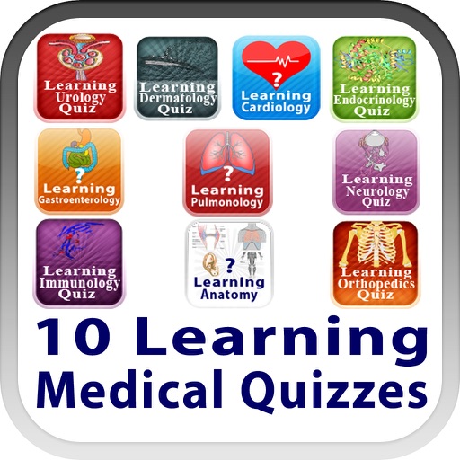 10 Learning Medical Quizzes - Suite 1 icon