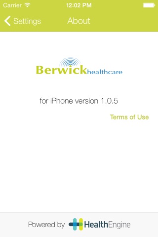 Berwick Healthcare screenshot 2