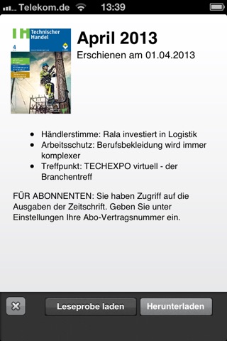 Technischer Handel: Zeitschrift für den Großhandel mit Industrie – Bedarfsartikeln screenshot 2