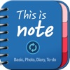 This Is Note (Calendar + PhotoAlbums + Diary + To-do)