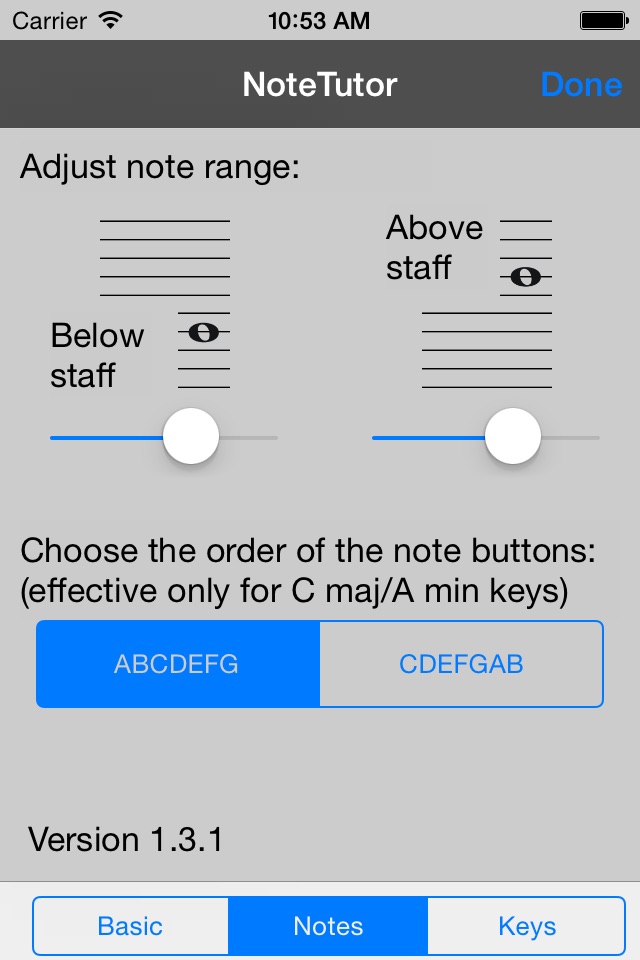 Note Tutor screenshot 3