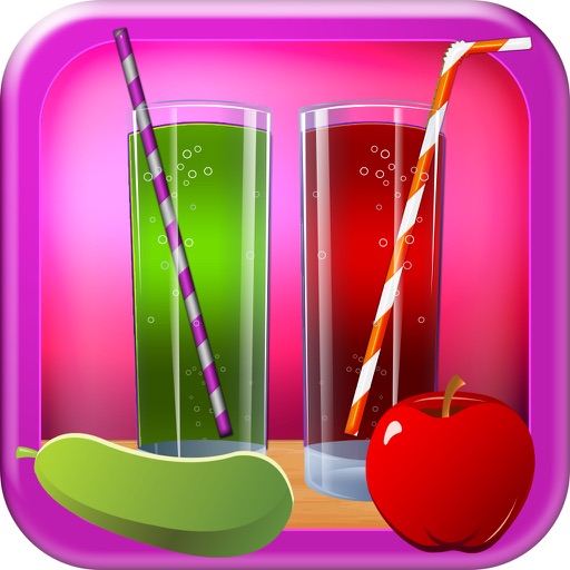 Healthy Juice Maker - Juicy Vegetable Smoothie with Orange, Apple, Carrot, Straw-Berry & Cream-y Fruit Icon