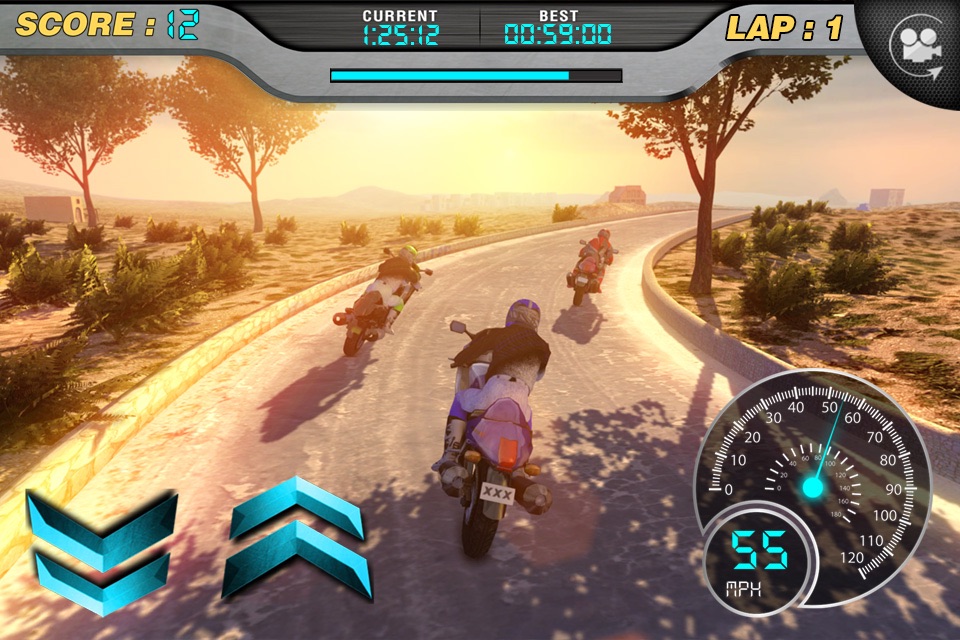 Desert Cannon Bike Rider screenshot 4