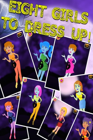 Woods Witch Dress-Up Salon - Monster Fashion Dressing Make-Over (Free Maker Game for Girls) screenshot 2