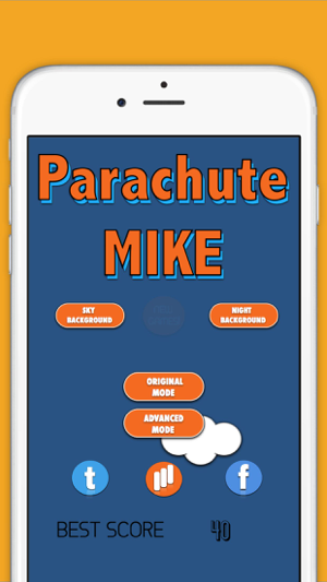 ‎Parachute Mike Screenshot