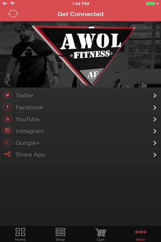 AWOL Fitness screenshot 2