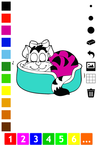 Animals Coloring Book for Kids who Learn to Color screenshot 2
