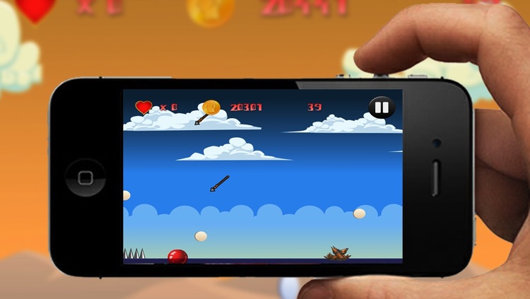 A Crazy 2d Red Ball - Strategic Cool Runner screenshot-3