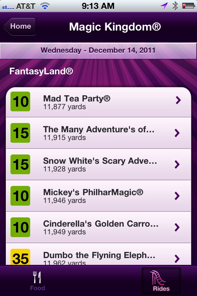 Free Wait times for Disney World screenshot 4