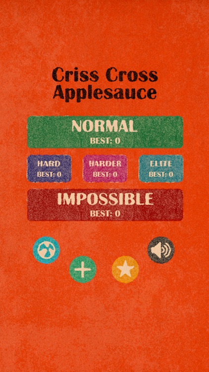 Criss Cross Applesauce