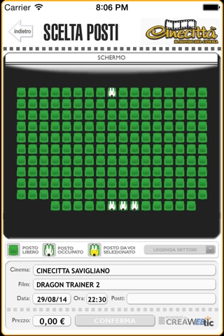 Webtic Cinecittà Savigliano Cinema Prenotazioni screenshot 4