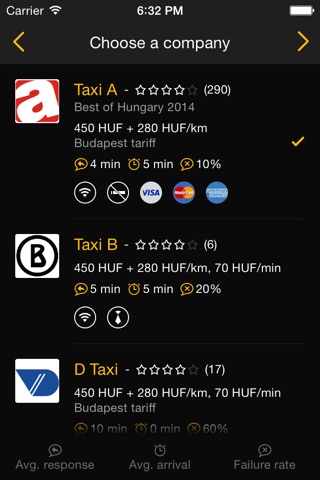 TaxiMost. screenshot 4